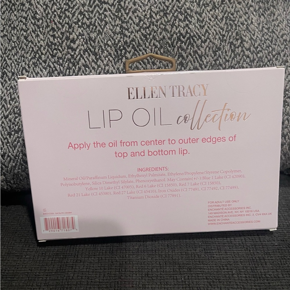 Ellen Tracy Collection Lip Gloss Set - Pink and Nude Tones - Picture 2 of 2